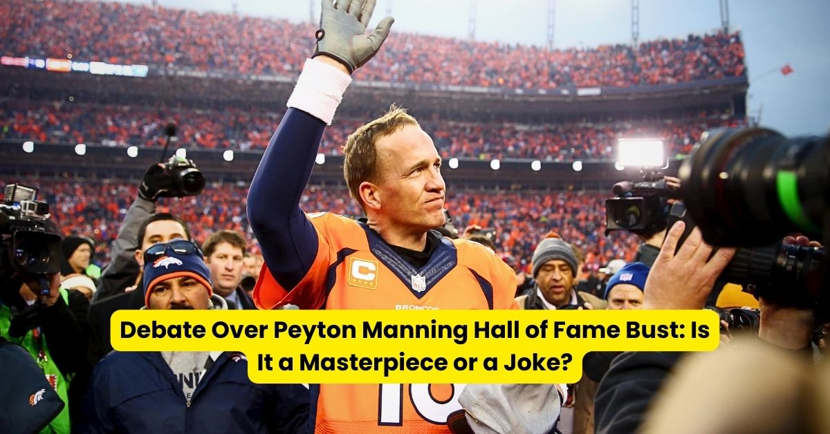 Peyton Manning Hall of Fame Bust